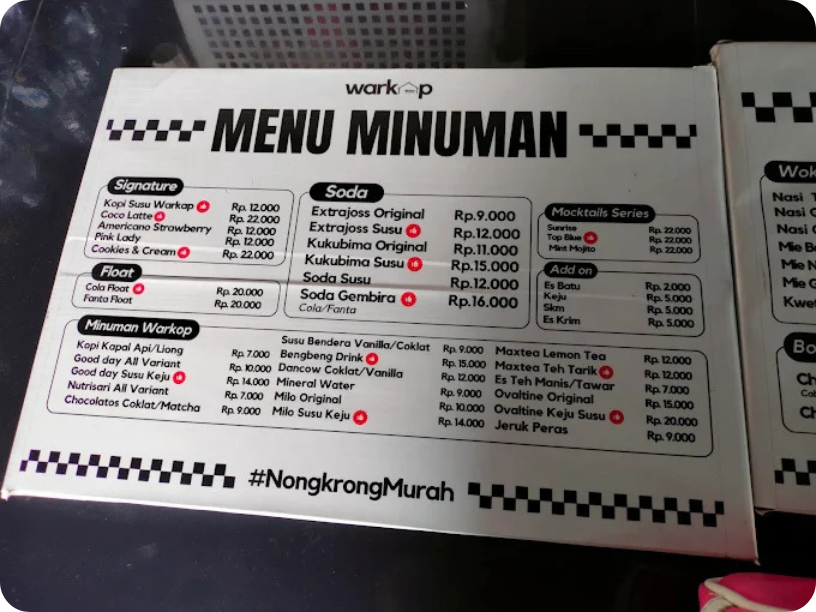 Sumber : Warkap (warkop by diatap)