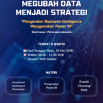 Pelatihan Power BI SMK Golden Tingkatkan Keterampilan Data Siswa Vokasi