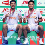 Taklukkan Ganda Nomor Satu Dunia, Fajar/Fikri Juarai Japan Open 2026!